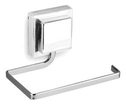 Papeleira Porta Papel Higienico Cromado Com Ventosa 3M Banheiro