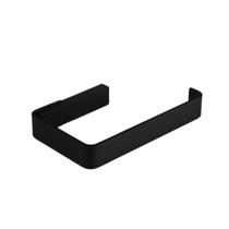 Papeleira porta papel higiênico spirit zen design preto fosco Papeleira porta papel higiênico spirit zen design preto fosco