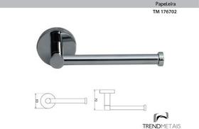Papeleira Redonda Latão Banheiro Trend Metais Tm 176702 Papeleira Redonda Latão Banheiro Trend Metais Tm 176702