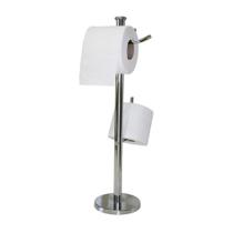 Papeleiro Vertical Jackwal, com Suporte Reserva, Cromado