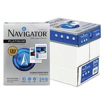 Paper Navigator NPL11245R Platinum 99% de brilho A4 de 24 libras Paper Navigator NPL11245R Platinum 99% de brilho A4 de 24 libras