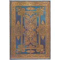 Paperblanks Blue Luxe Midi Capa Dura Pautado Paperblanks Blue Luxe Midi Capa Dura Pautado