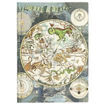Paperblanks Flexis Celestial Planisphere Midi Pautado Paperblanks Flexis Celestial Planisphere Midi Pautado