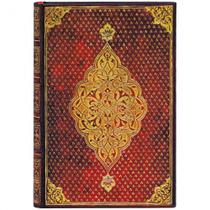 Paperblanks Golden Trefoil Mini Capa Dura Sem Pauta