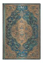 Paperblanks Turquoise Chronicles Flexis Pautado 18x13cm