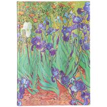 Paperblanks Van Gogh's Irises Grande Capa Dura Sem Pauta