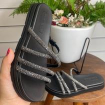 papete 4 tiras strass moleca