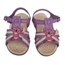 Papete Baby Stitch Feminino Sandalinha Cor:LilásTamanho:24 Papete Baby Stitch Feminino Sandalinha Cor:LilásTamanho:24