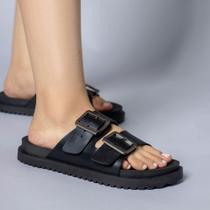 Papete Chinelo Sandália Slide Confortável Plataforma