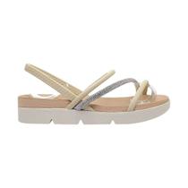 Papete Feminina Beira Rio Bege - 8387