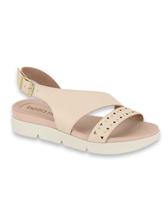 Papete Feminina Beira Rio Conforto Aplicação Metal Ref: 8387.540