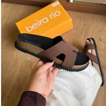Papete Feminina Beira Rio Conforto Slide Em H tratorado Papete Feminina Beira Rio Conforto Slide Em H tratorado