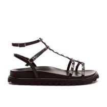 Papete Feminina Cecconello Verniz Glossy Preta - 2386004