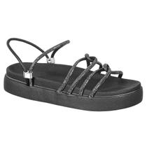 Papete Feminina Com Brilho Ajustavel Macia Confortavel