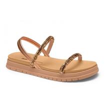 Papete Feminina Dakota Flatform Sandálias Femininas Rasteira