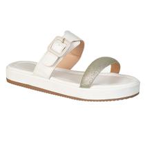 Papete Feminina Fivela Varias Cores Sandalia Verao Fresca