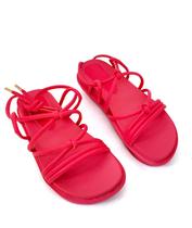 Papete Feminina Ilha Bela Tira Overlock Napa Navagio Rosa Aloha Ref: 8280.76790