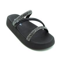 Papete Feminina Moleca 5469.121 - Preto