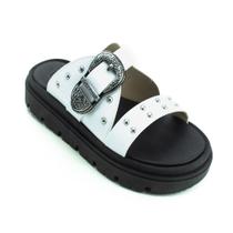 Papete Feminina Moleca 5504.103 - Branco