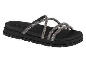 Papete Feminina Moleca Original Strass Tiras Finas 5490112