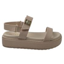 Papete Feminina Ramarim Flatform Bege - 2443206 Papete Feminina Ramarim Flatform Bege - 2443206
