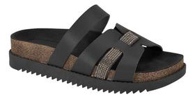 Papete Feminina Strass Flatform Brilho Moleca Tamanco H Moda Papete Feminina Strass Flatform Brilho Moleca Tamanco H Moda