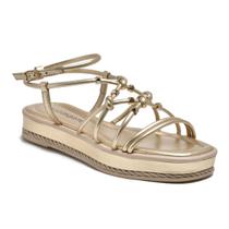 Papete Feminina Via Marte Sandália Feminina Plataforma Flat Papete Feminina Via Marte Sandália Feminina Plataforma Flat