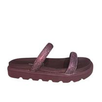 Papete Feminina Vizzano Brilho Strass Tratorada 6459.110 Papete Feminina Vizzano Brilho Strass Tratorada 6459.110