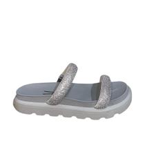 Papete Feminina Vizzano Brilho Strass Tratorada 6459.110 Papete Feminina Vizzano Brilho Strass Tratorada 6459.110