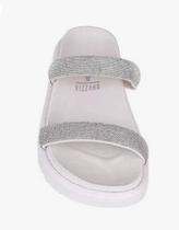 Papete Feminina Vizzano Brilho Strass Tratorada Tiras Macia 6459.110 Papete Feminina Vizzano Brilho Strass Tratorada Tiras Macia 6459.110
