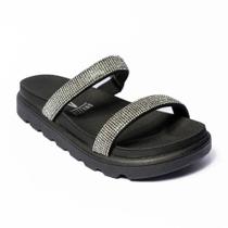 Papete Feminina Vizzano Conforto Strass Brilho Papete Feminina Vizzano Conforto Strass Brilho