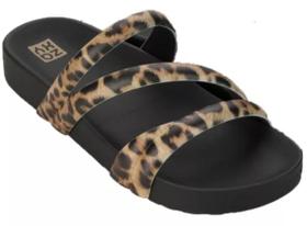 Papete Feminina Zaxy Pop Onça Tamanco Slide Ad19211