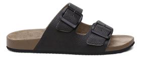 Papete Feminino Chinelo Em Couro An Sandalia Ortopedica