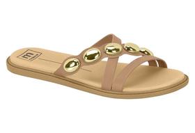 Papete Flat Moleca em napa Nude Ref.: 5450.238 Tamanho:37