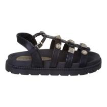 Papete Flatform Sandalia Feminina Medalhas Tachas Blogueiras Papete Flatform Sandalia Feminina Medalhas Tachas Blogueiras