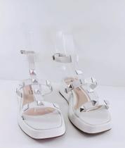 Papete Flet Gladiador Caramelo e Off White