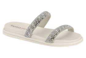 Papete Ibiza Beira Rio Com Strass-8488.122 Papete Ibiza Beira Rio Com Strass-8488.122