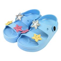 Papete Infantil Babuche Sandalia Menina Estrelinhas Macio Leve Magicc P-001 Papete Infantil Babuche Sandalia Menina Estrelinhas Macio Leve Magicc P-001