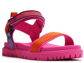Papete Infantil Bambini Rosa Tratorada Tiras Coloridas Papete Infantil Bambini Rosa Tratorada Tiras Coloridas