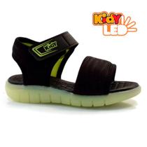 Papete Infantil com LED Kidy do 25 ao 32 Preto 172-0034