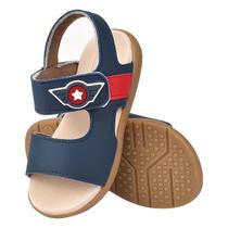 Papete Infantil Masculina Menino Sandalia Heroi Leve Confortavel