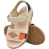Papete Infantil Menino Planeta Macia Sandalia Masculina