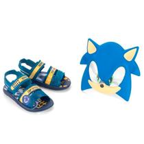 Papete Infantil Sonic Mask Grendene Azul 22951