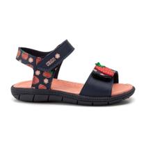 Papete Menina Klin Tic Tac Marinho Coral Morangos 711.148 Papete Menina Klin Tic Tac Marinho Coral Morangos 711.148