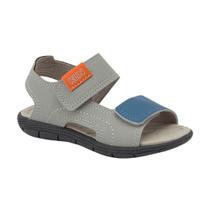 Papete Menino Klin Tic Tac Casual Cinza/Azul Oceano
