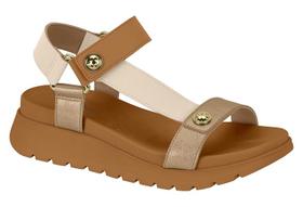 Papete Modare Camel/Creme/Dourado Ref: 7198.101