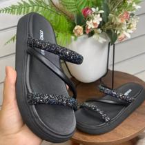 Papete Moleca Feminina Com Tiras De Brilho Leve Original Papete Moleca Feminina Com Tiras De Brilho Leve Original