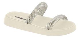 Papete Moleca Feminina Rasteira Slide Confortavel 5507.101