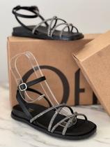 Papete offline soft/tira strass black tamanho 36ver24