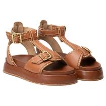 Papete Sandália Feminina Flatform Plataforma Spikes Modinha Confortável Moderna Lançamento Verão Papete Sandália Feminina Flatform Plataforma Spikes Modinha Confortável Moderna Lançamento Verão